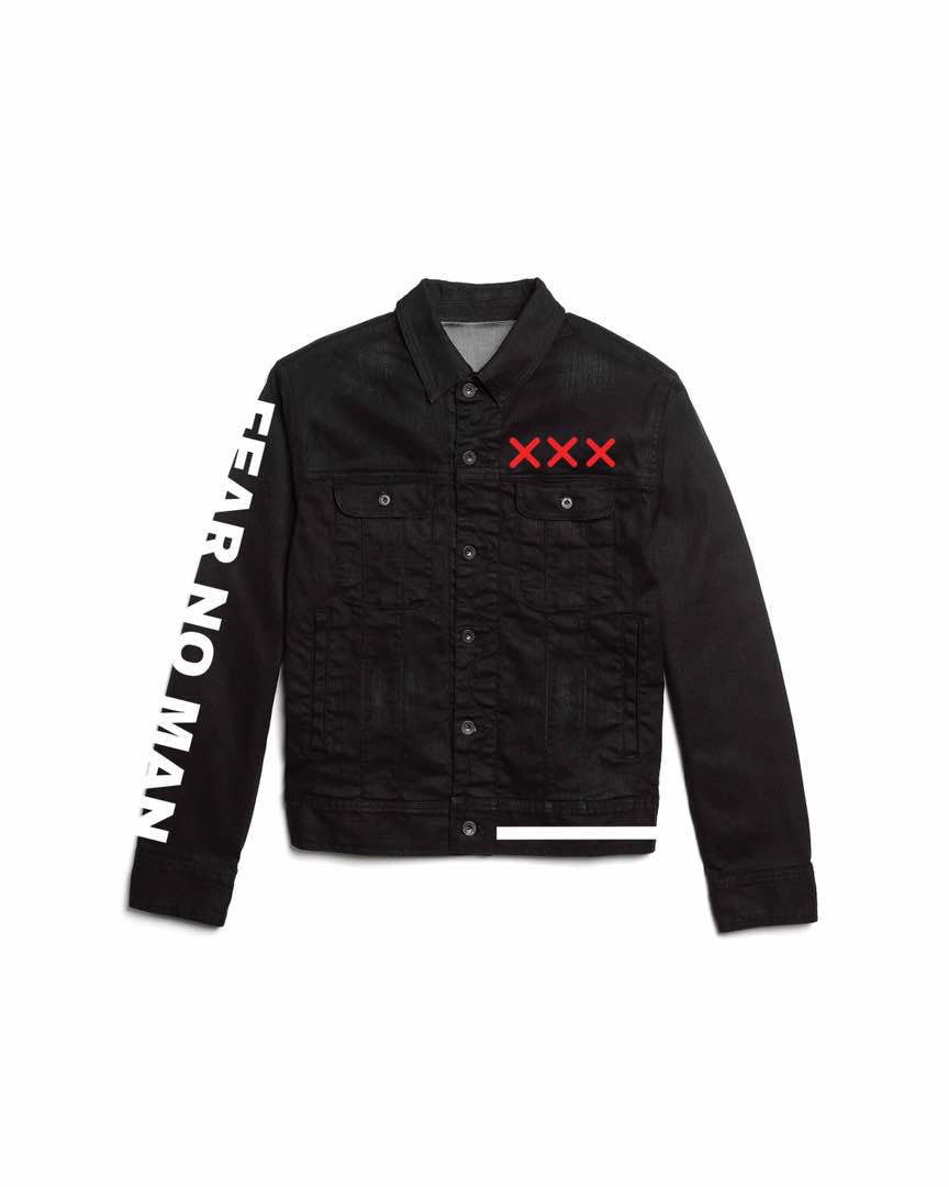 Fear No Man 'Triple X' Denim Jacket