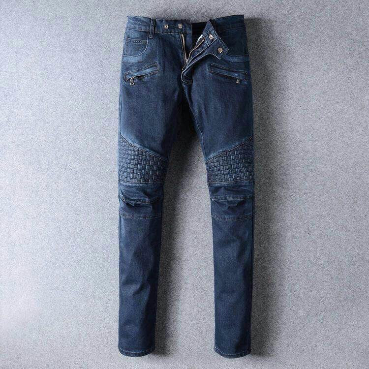 Balmain Biker Jeans 'Blue'